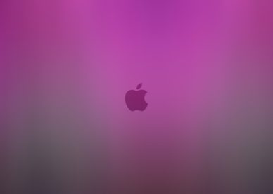 Apple Pink Simple Wallpaper HD Wallpapers Backgrounds Images